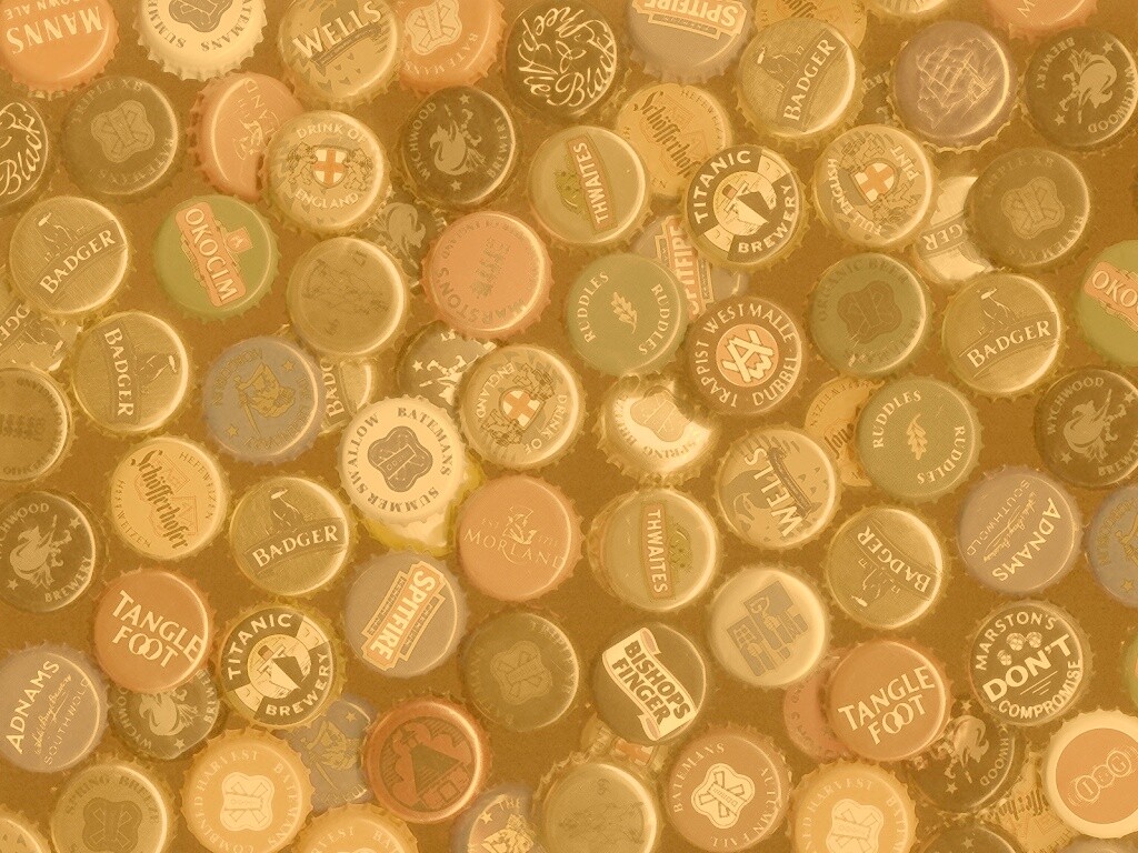 Пивные пробки обои