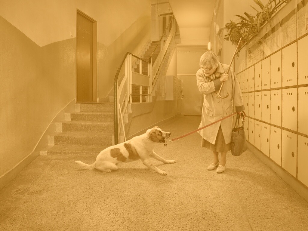 Непослушная собака обои