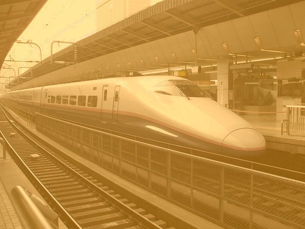 Модель скоростного поезда обои