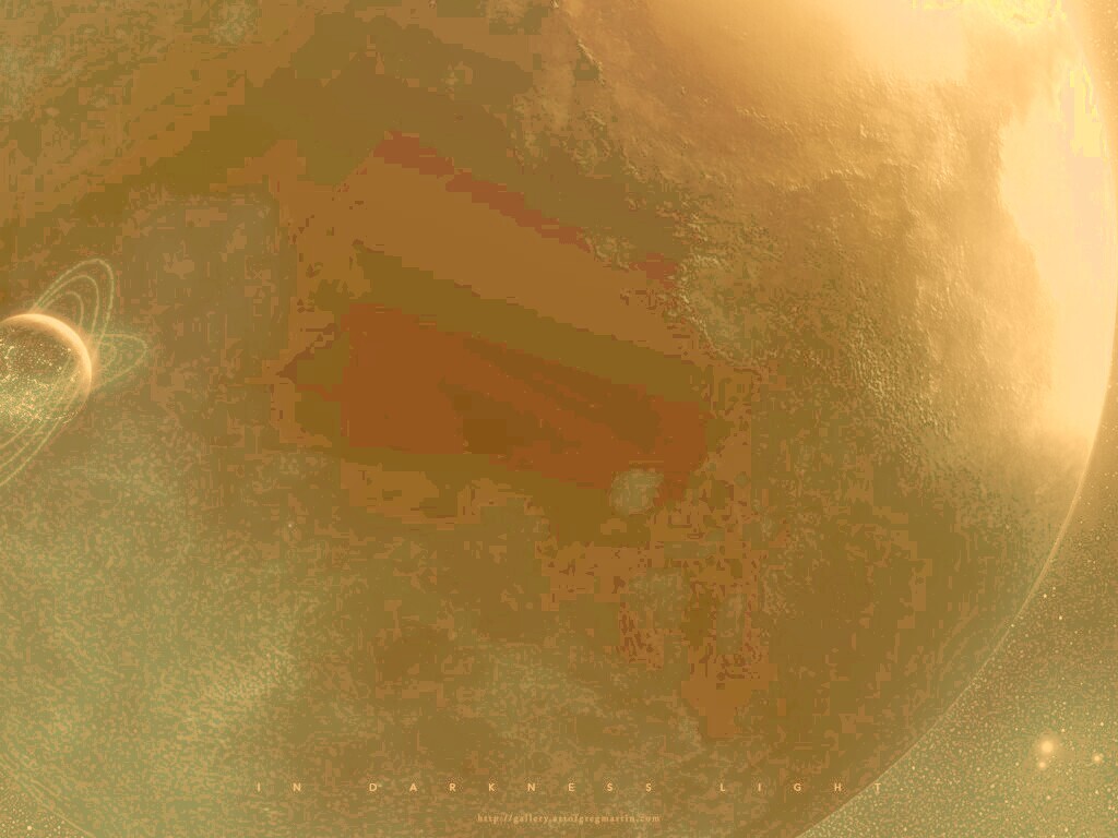 В темном свете обои