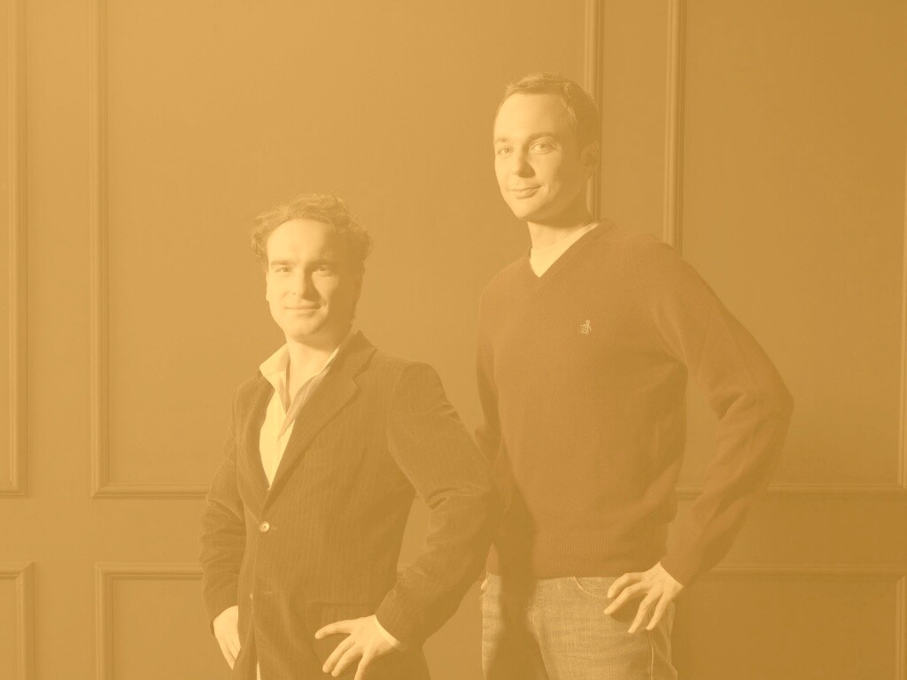 Джонни Галаки и Джим Парсонс обои