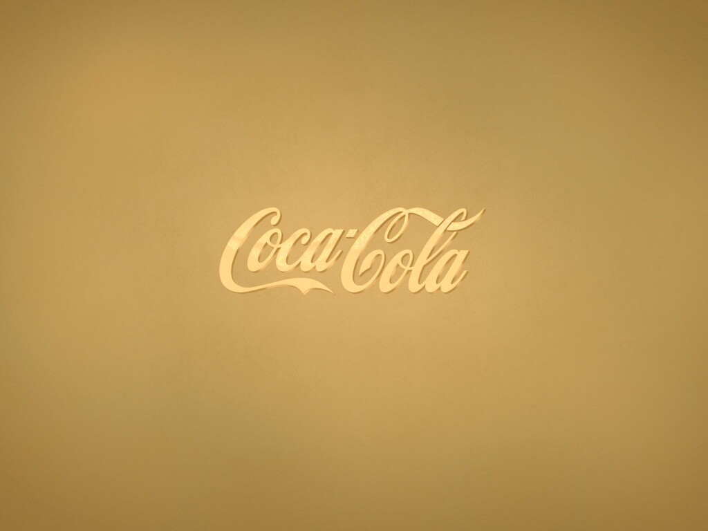 Синий логотип Coca-Cola обои