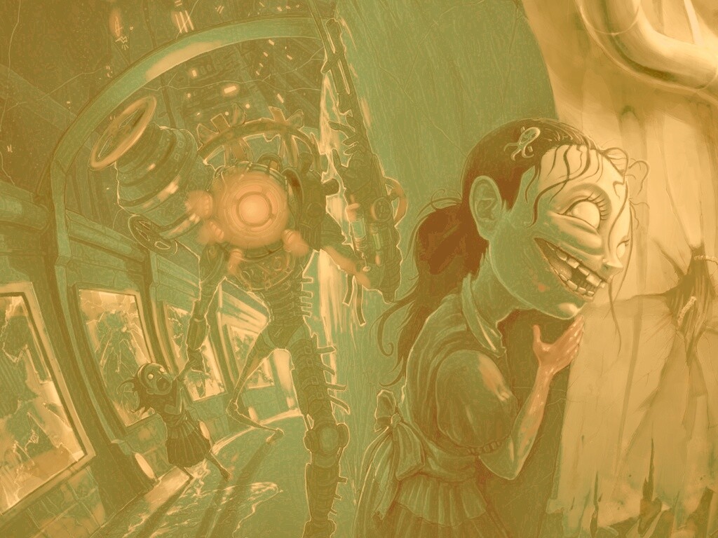 Фанарт Bioshock обои