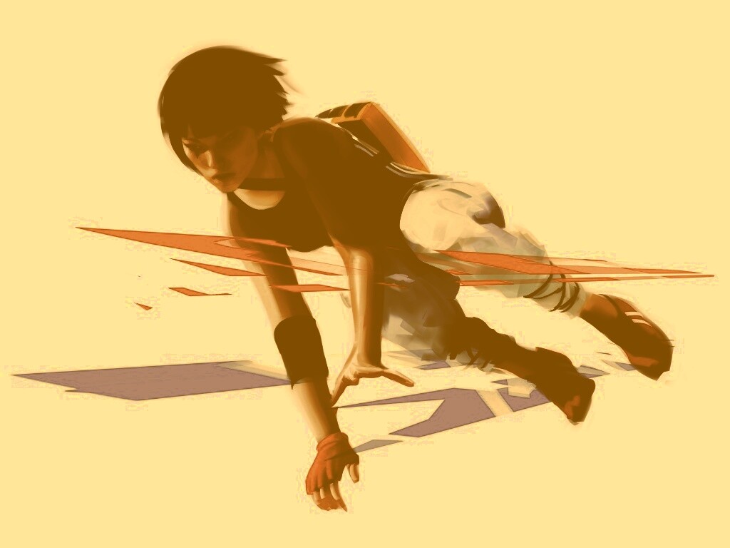 Фейт в прыжке обои