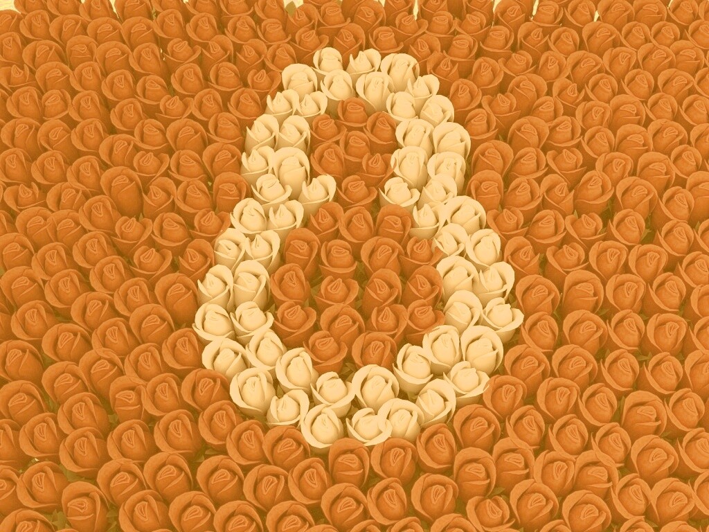 8 марта обои