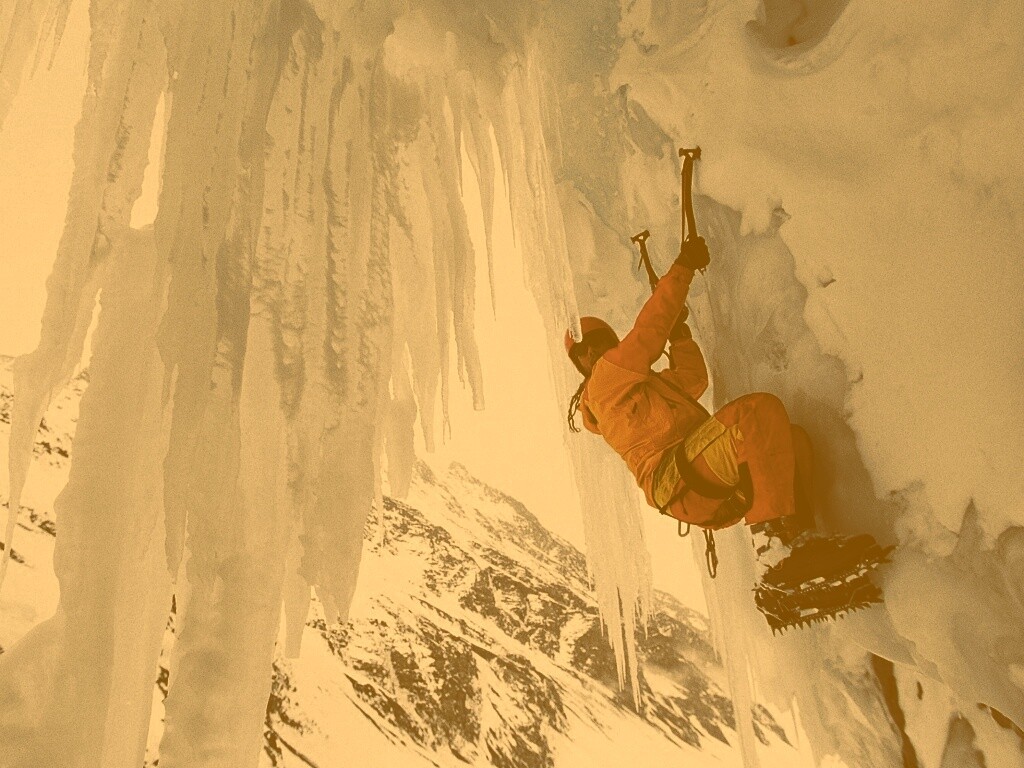 Альпинист обои
