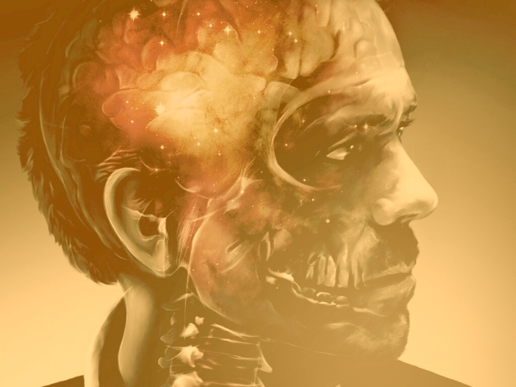 В голове Хауса обои