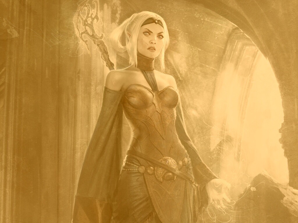 Колдунья обои