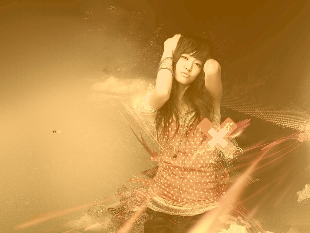Гламурная китаянка обои