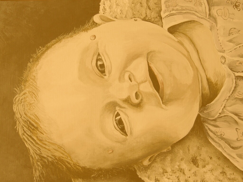 Портрет ребёнка обои