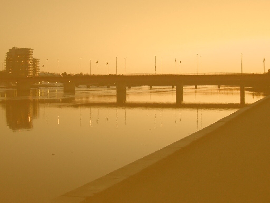 Живописный мост обои