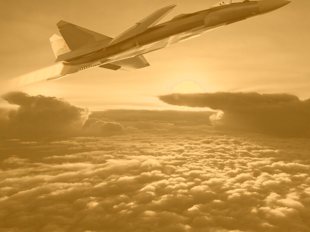 Истребители в небе обои