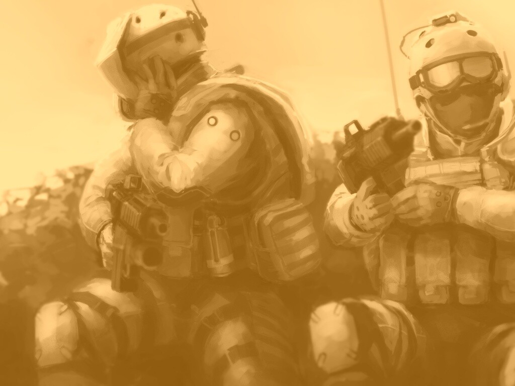 Спецназ в засаде обои