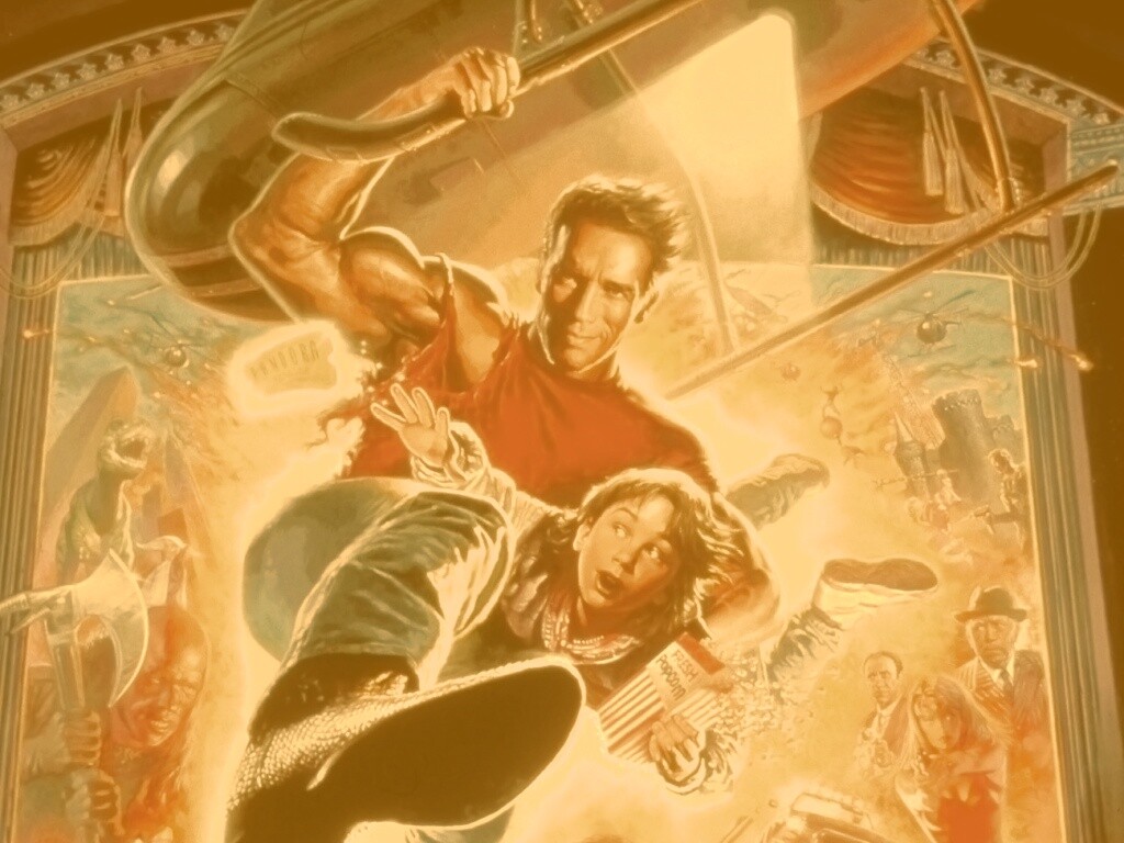 Последний герой боевика обои