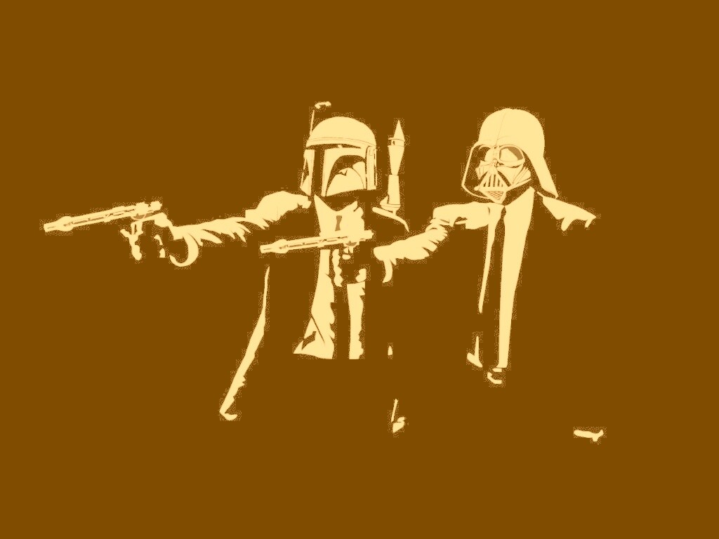 Pulp Fiction в стиле Star Wars обои