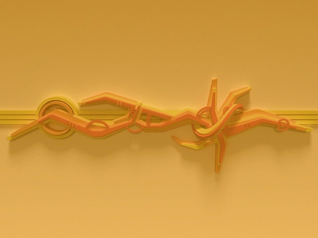 3D Граффити обои