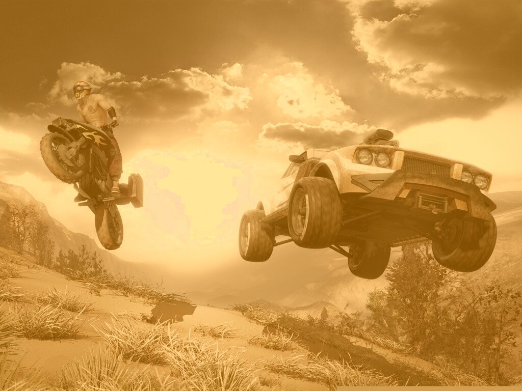 Гонки по пересеченной местности обои