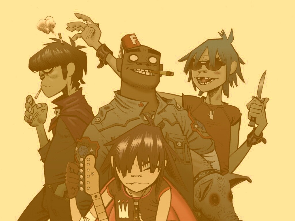 Gorillaz обои