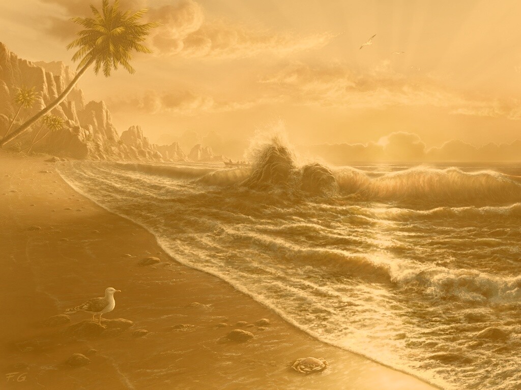 Далекие берега обои