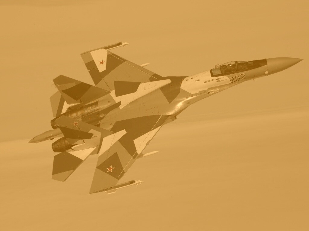 Полёт истребителя обои