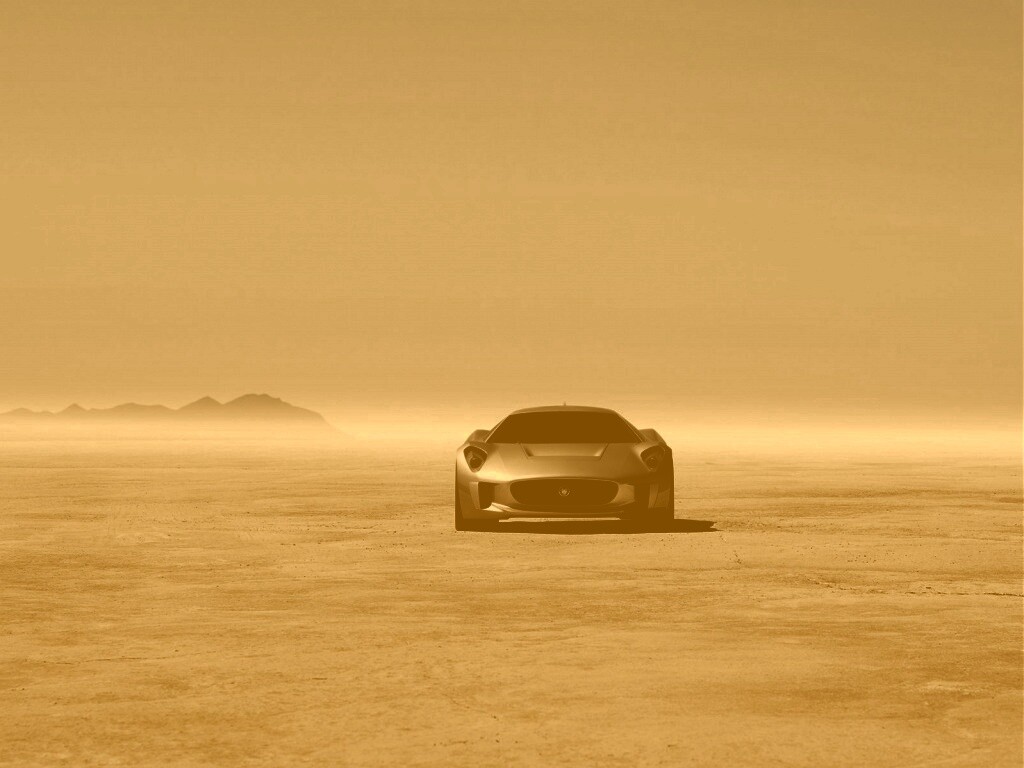 Ягуар подкрадывается обои