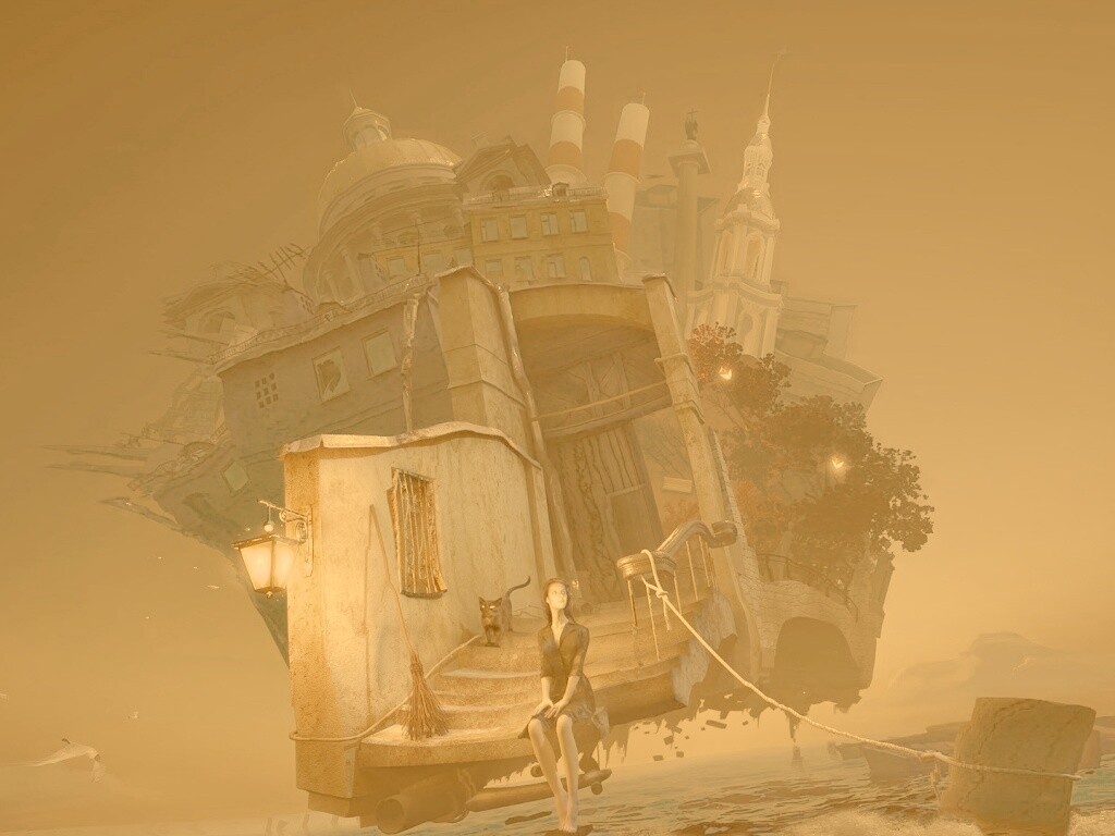 Мрачный Питер обои