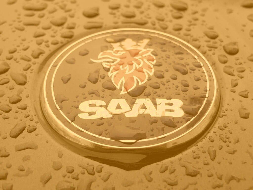Логотип Saab обои