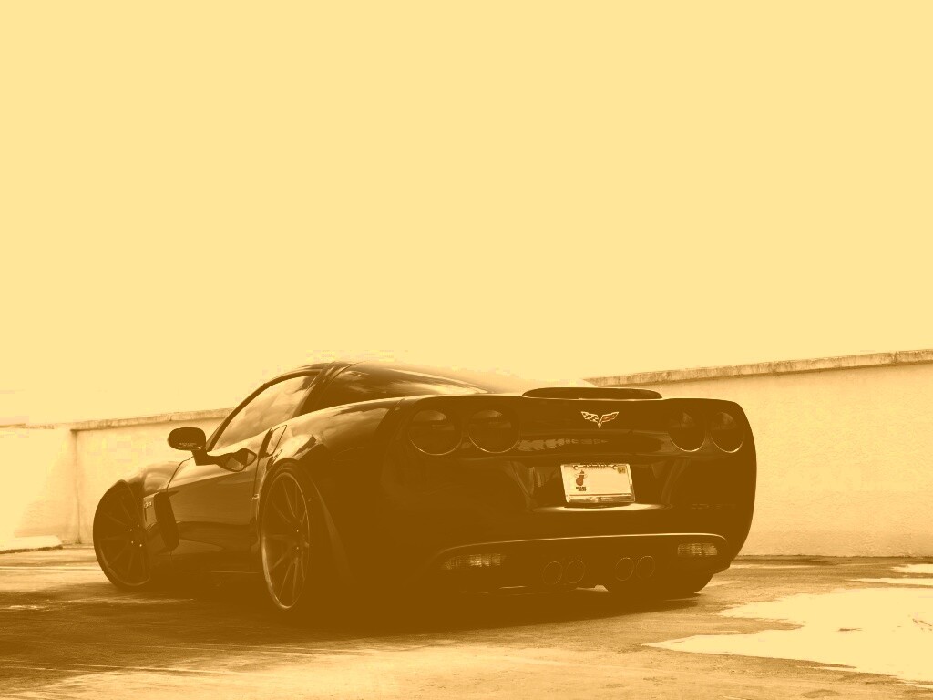 Шевроле корвет обои