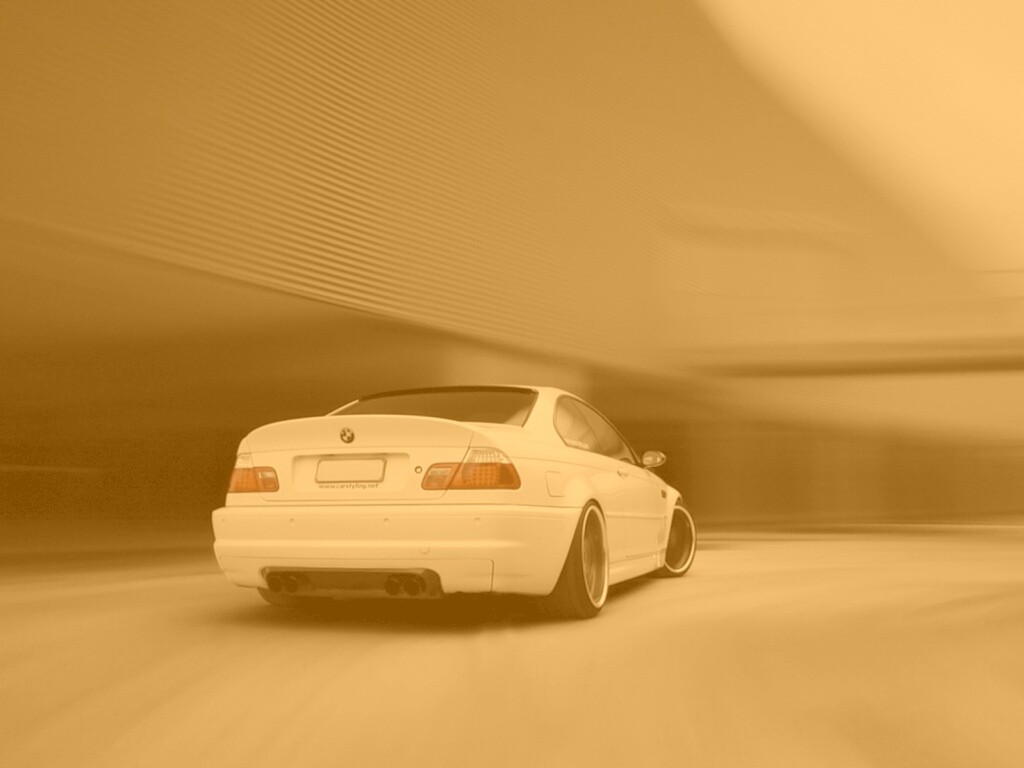 Белый БМВ обои