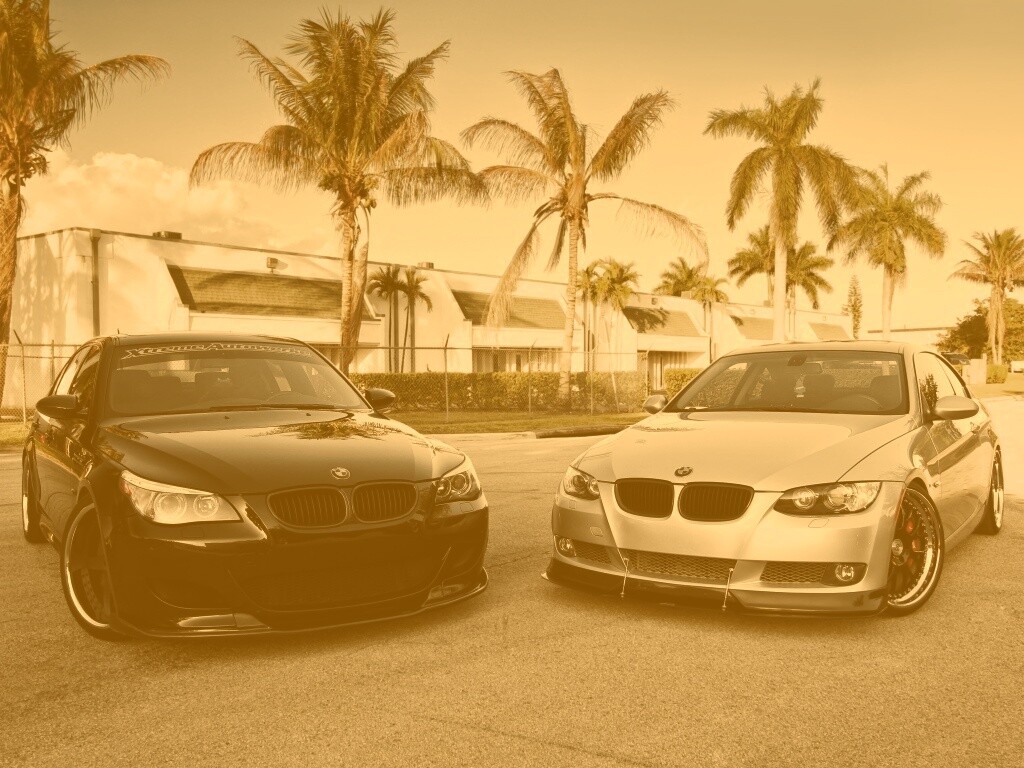 Две БМВ обои