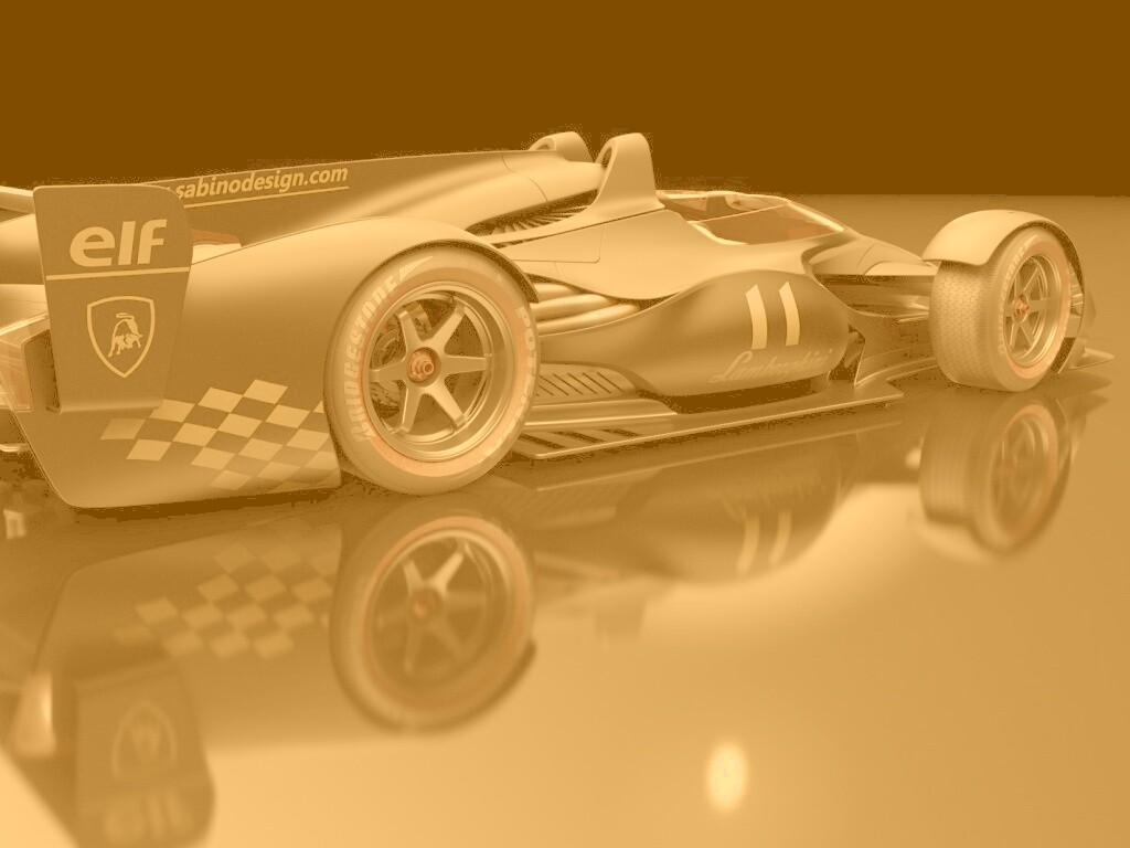 Болид Lamborghini обои