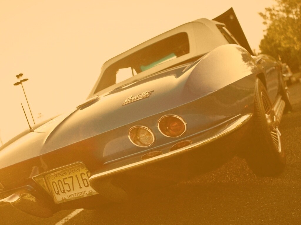 Ретро Chevrolet Corvette обои