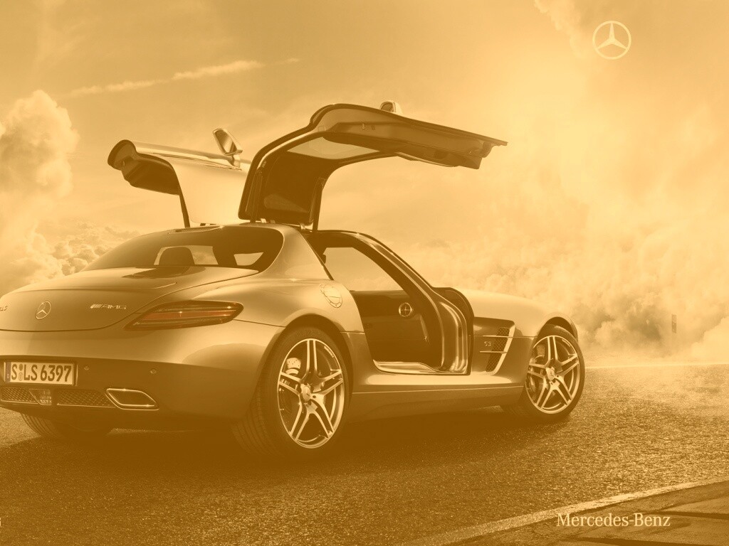 Mercedes Benz SLS обои
