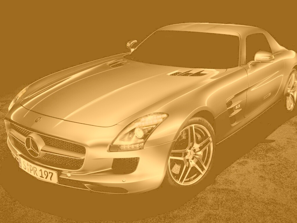 Mercedes SLS обои
