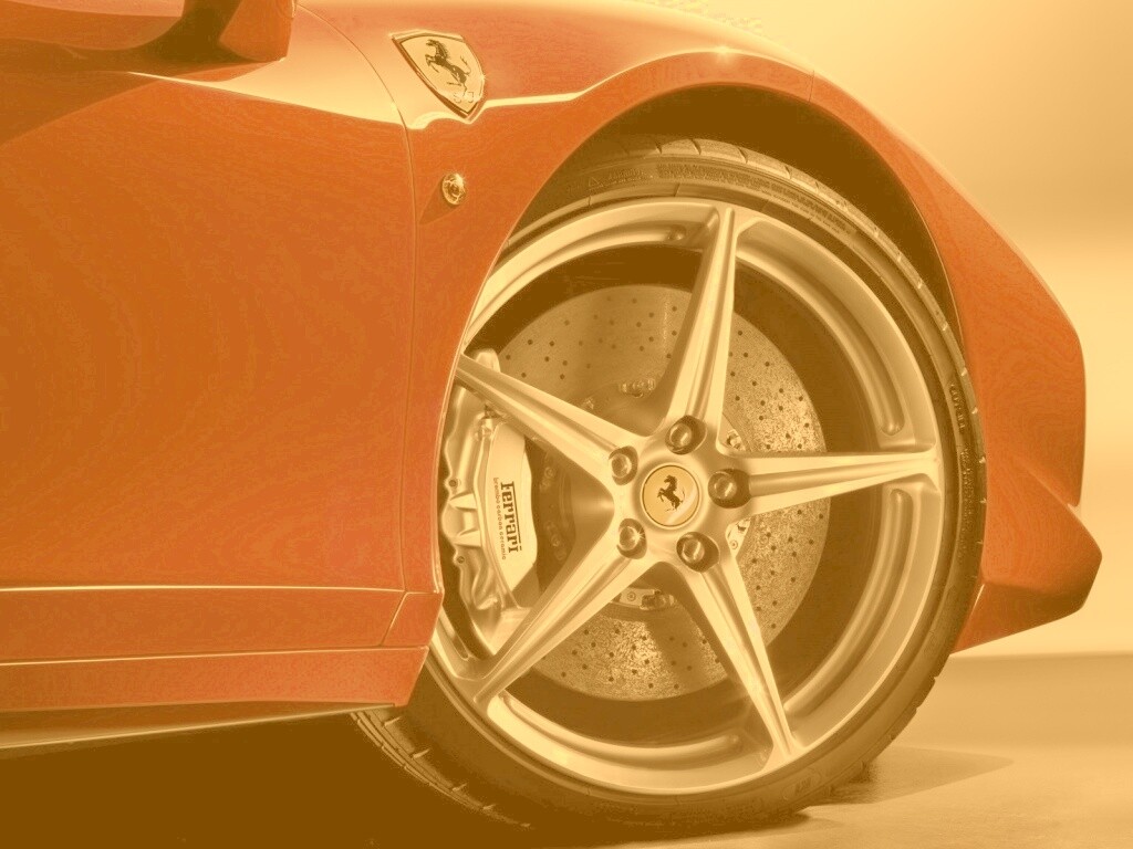 Колесо Феррари обои
