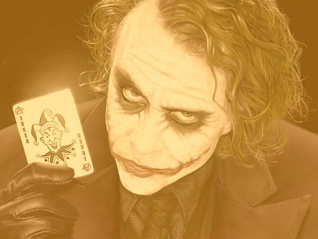Джокер с джокером обои