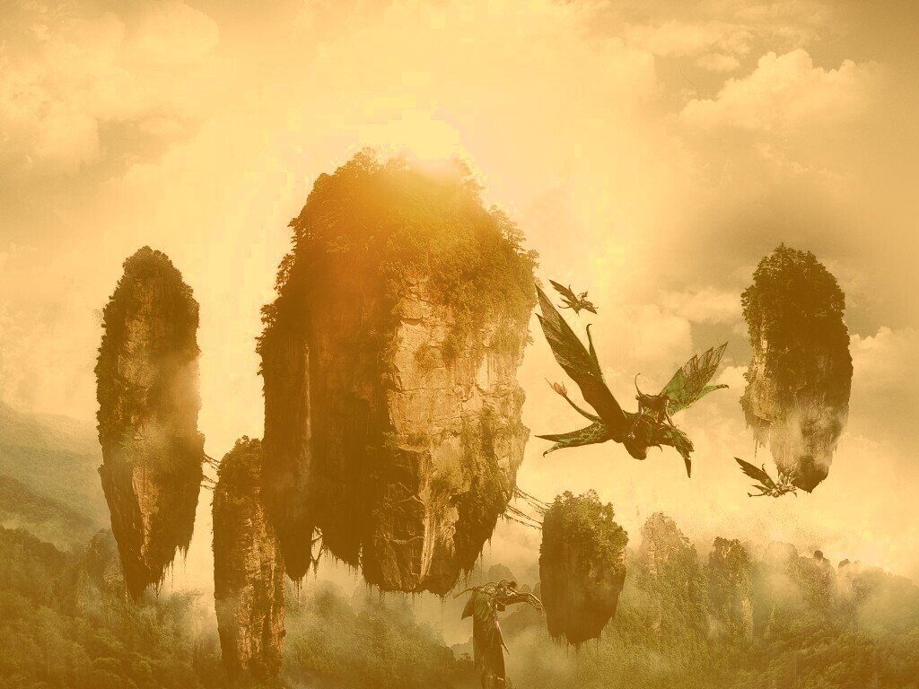 Аватар, планета Пандора обои