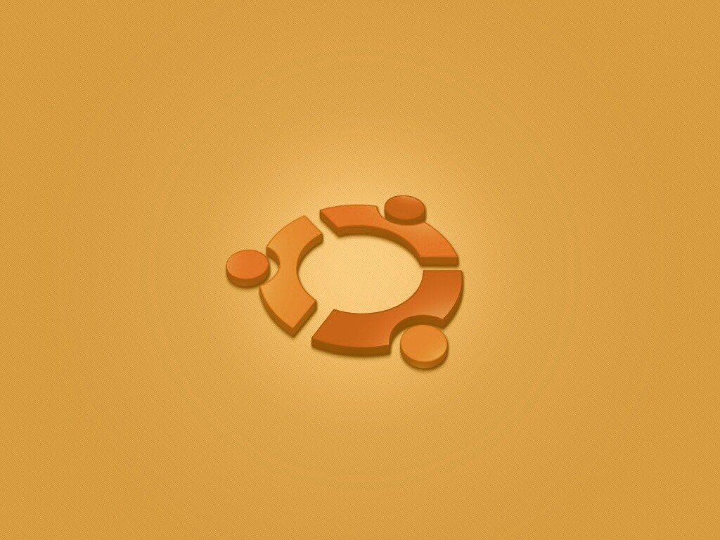 Официальный логотип Убунту обои