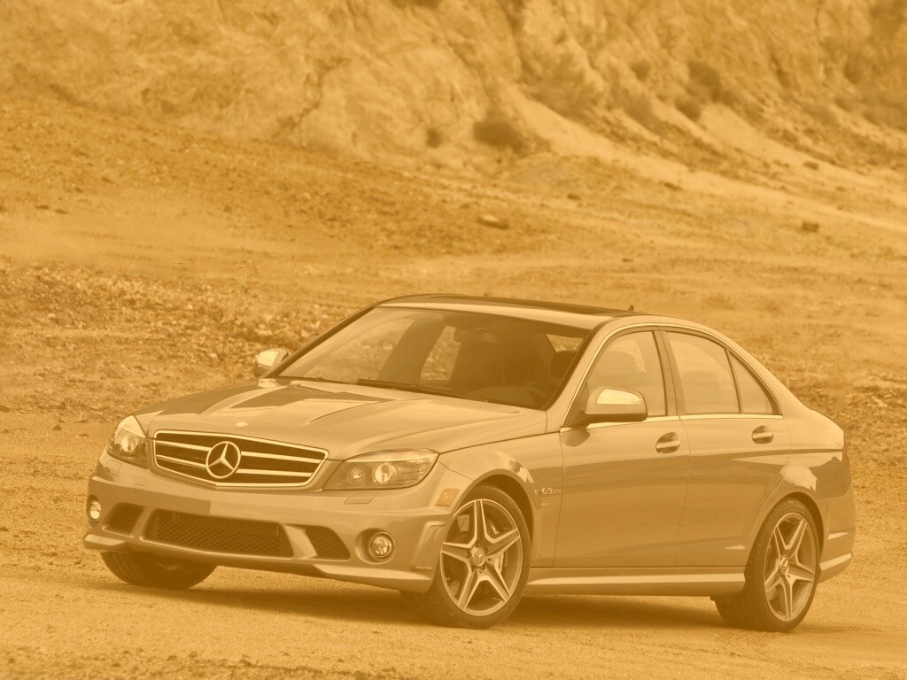 Мерседес в карьере обои