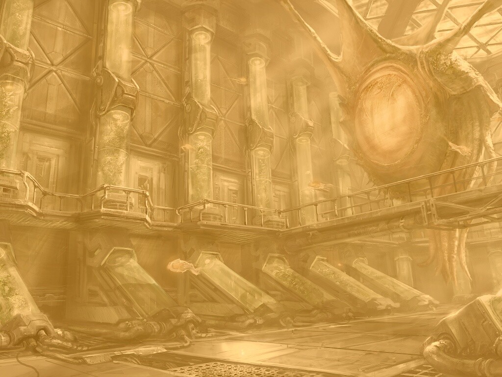 Саркофаги и нечто обои