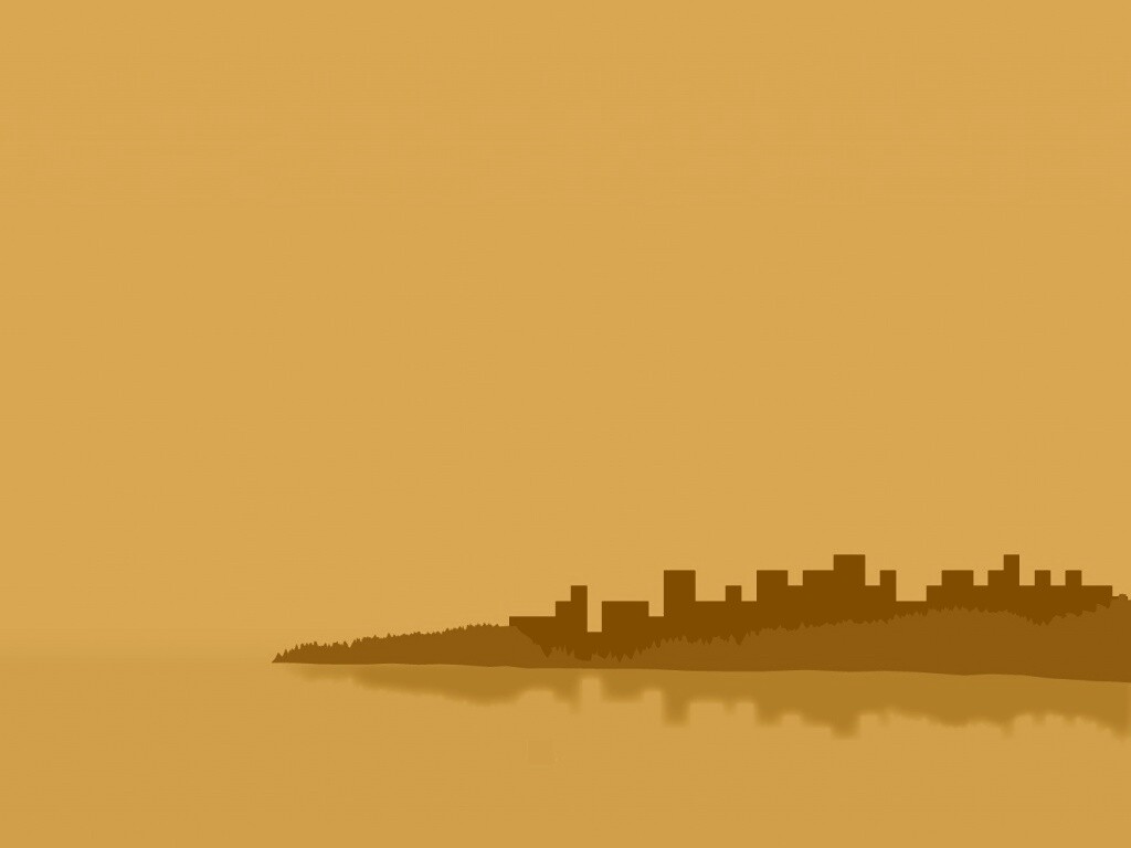 Векторный город обои