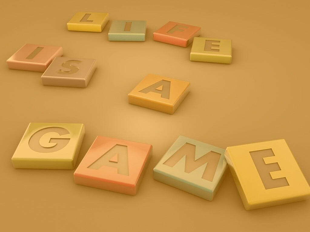 Жизнь - игра обои