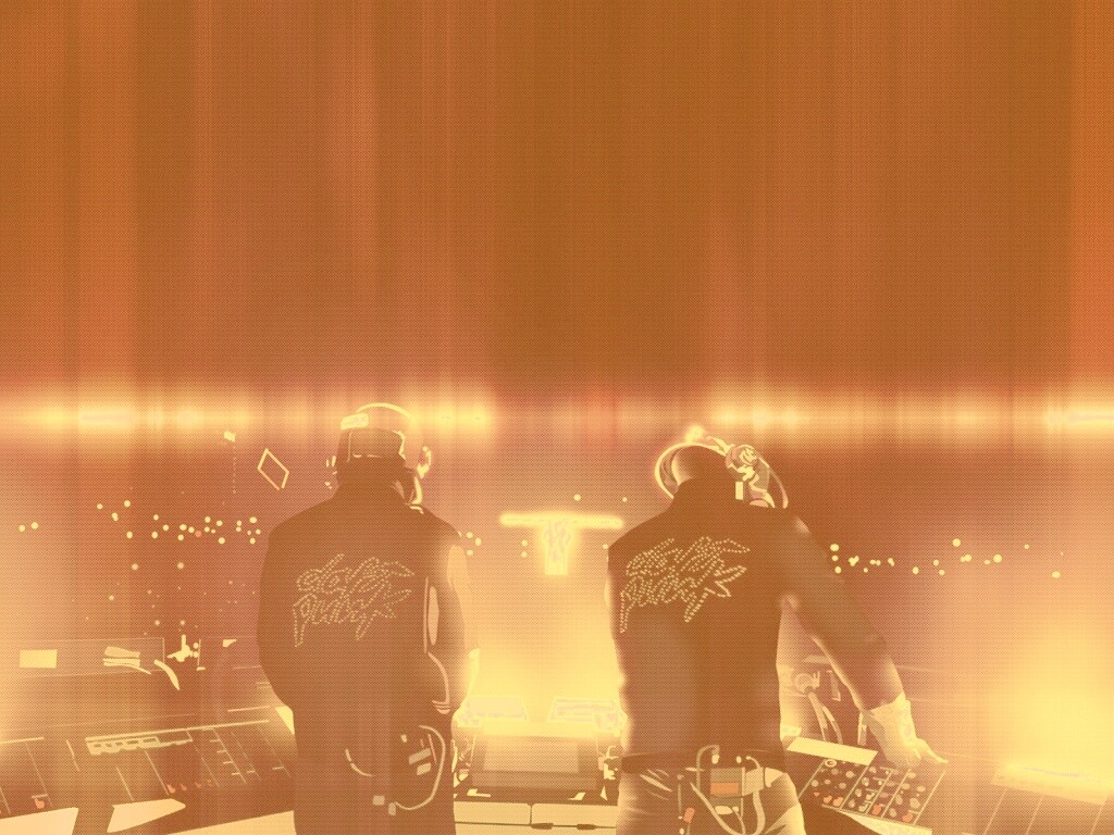 Концерт Daft Punk обои