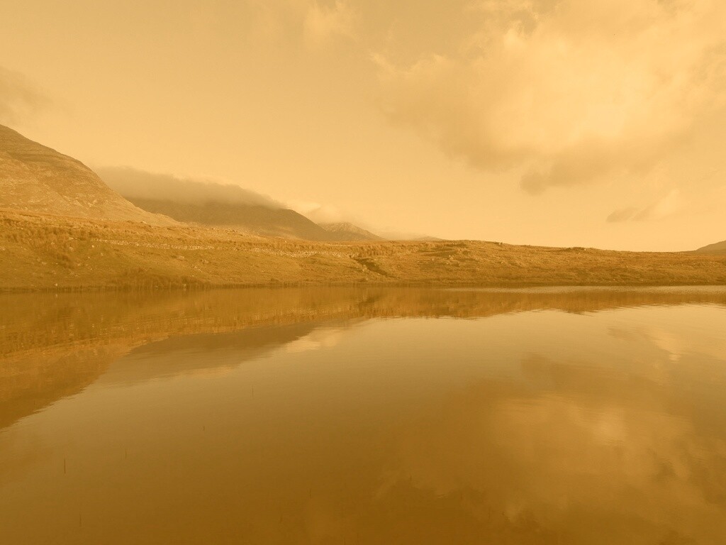 Зеркальное озеро обои