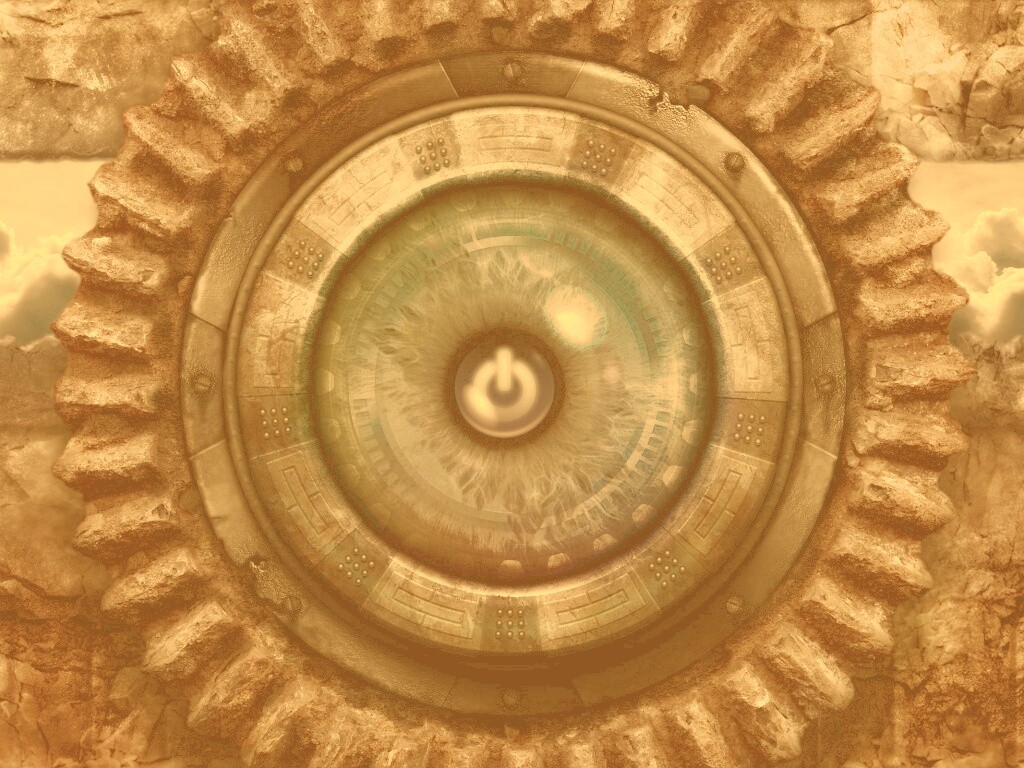 Фэнтезийная кнопка выключения обои