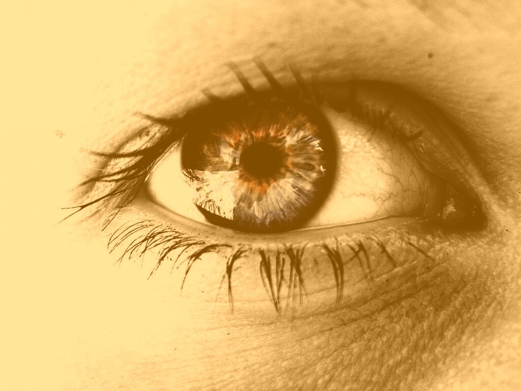 Широко раскрытые глаза обои