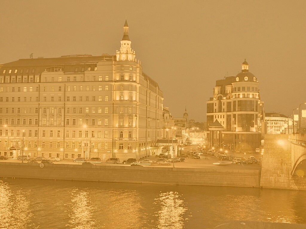 Ночной город обои