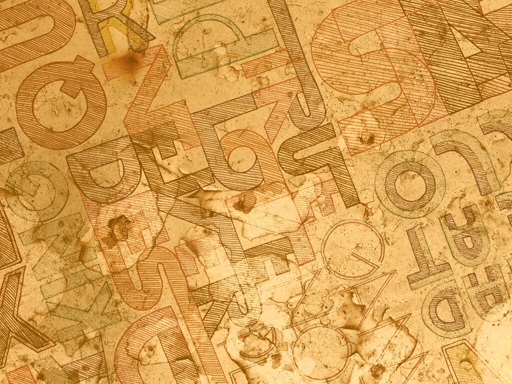 Буквы и надписи обои