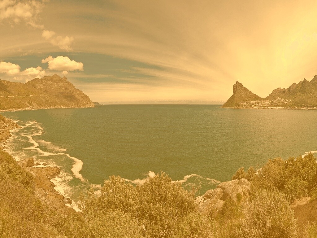 Красивая бухта обои