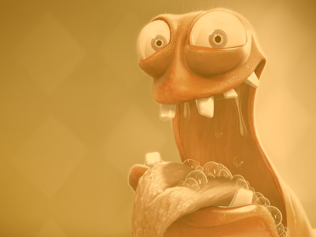 Микроб на ободке вашего унитаза обои